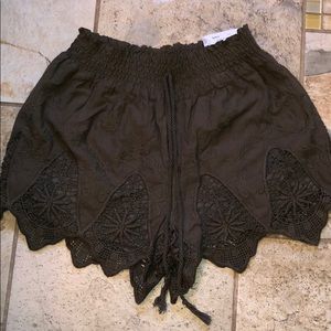 NWT Crochet shorts